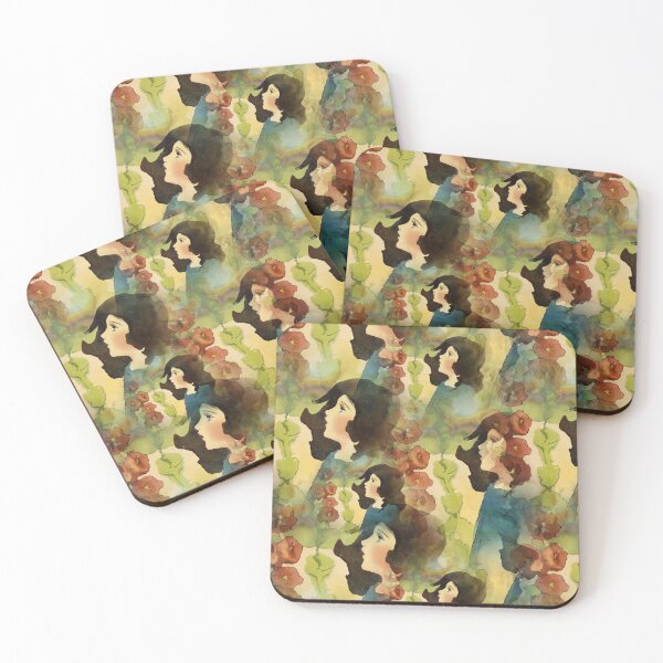 Item preview, Girl among the flowers pattern designed and sold by RafaelLima7.