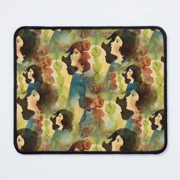 Item preview, Girl among the flowers pattern designed and sold by RafaelLima7.