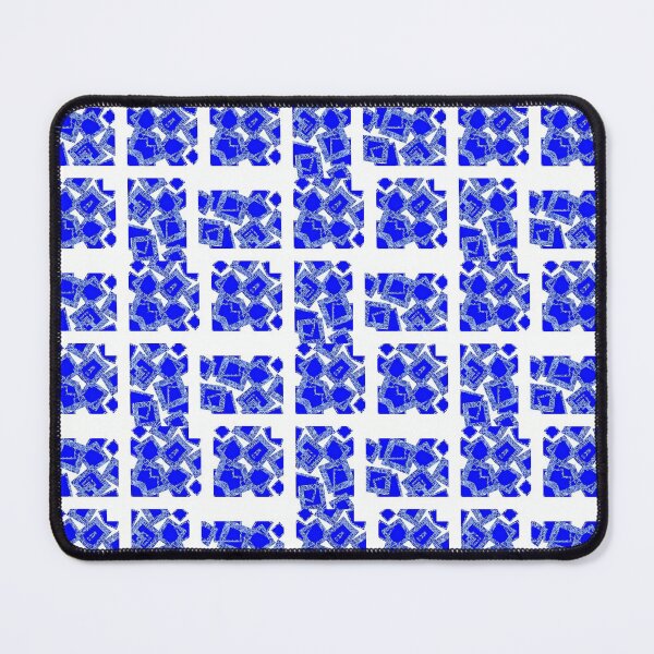 Item preview, Family Ties- Hop Scotch Print (Abstract Chequers) designed and sold by amoribella-blue.