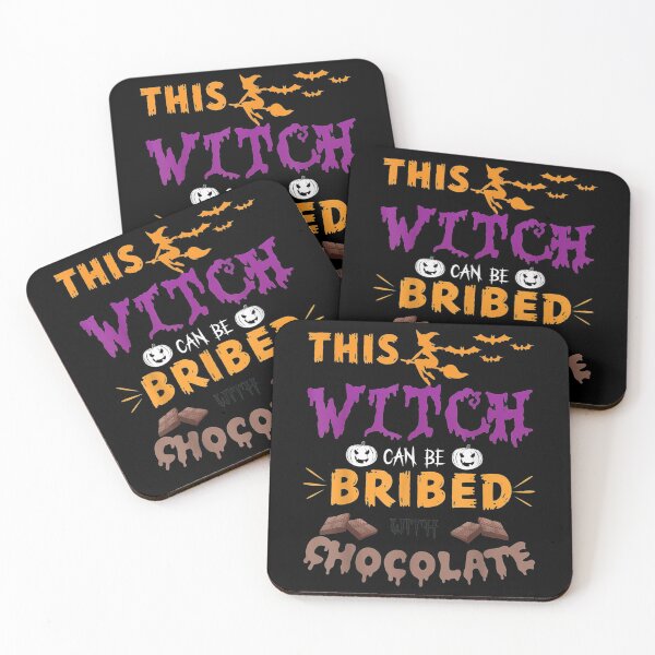 Item preview, This Witch Can Be Bribed With Chocolate Halloween designed and sold by Axelhellquis.