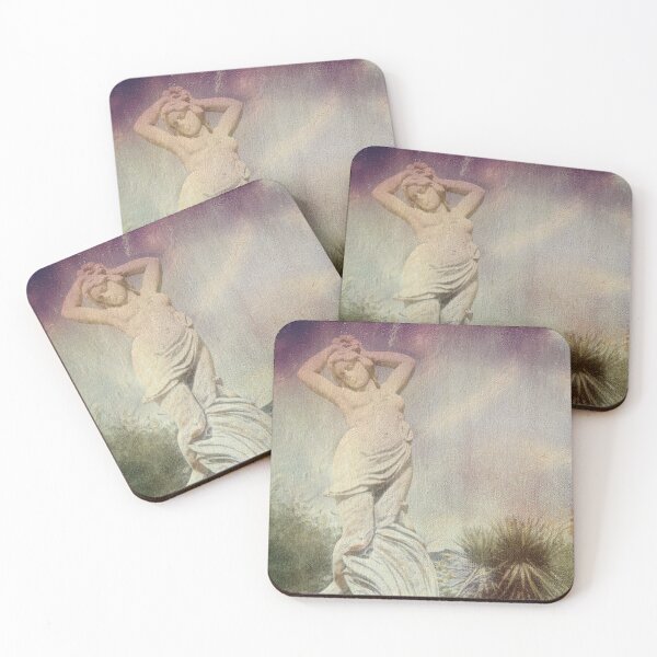 Item preview, Greek woman statue - Mediterranean garden idyll, photo edit designed and sold by kikidu21.