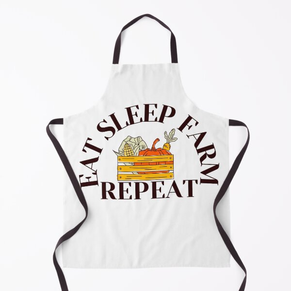 Item preview, EAT SLEEP FARM REPEAT CRATE designed and sold by wildwhimsical.