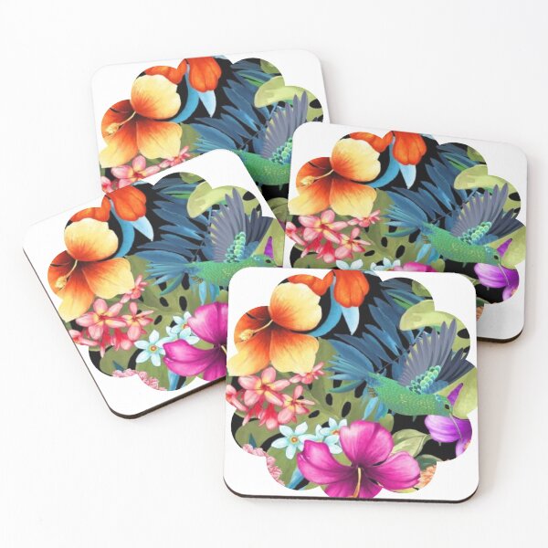 Item preview, Jungle night flowers designed and sold by SKMAXX.