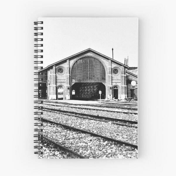 Item preview, Building and Tracks circa 1855 designed and sold by photefaux.