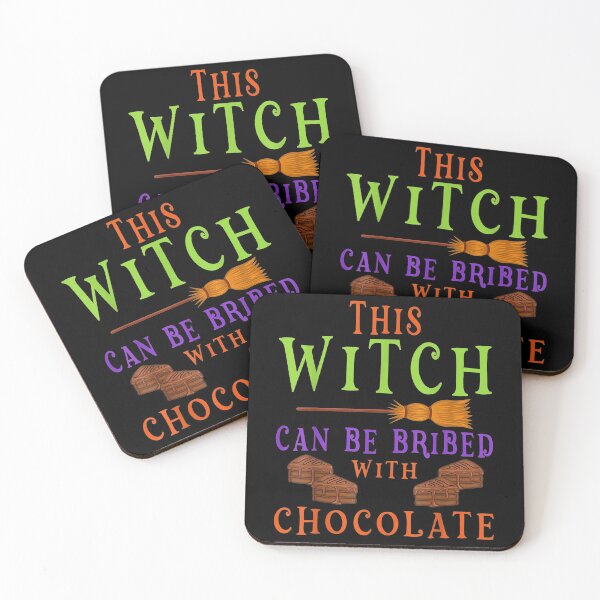 Item preview, This Witch Can Be Bribed With Chocolate Halloween designed and sold by Axelhellquis.