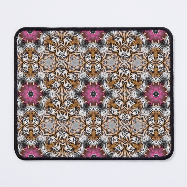 Item preview, Kaleidoscope Snarling Tiger Face designed and sold by TheWrongCentury.