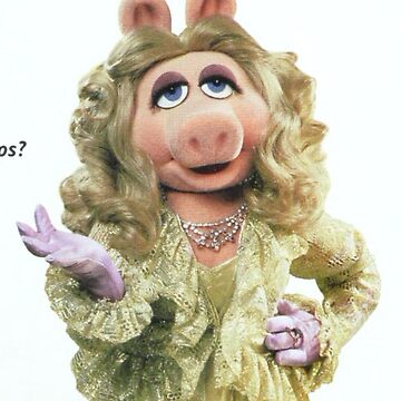 Miss Piggy in gold" Magnet for Sale by Jenniferkate72 | Redbubble