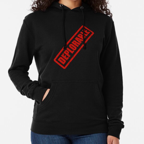 Deplorable Stamp Lightweight Hoodie