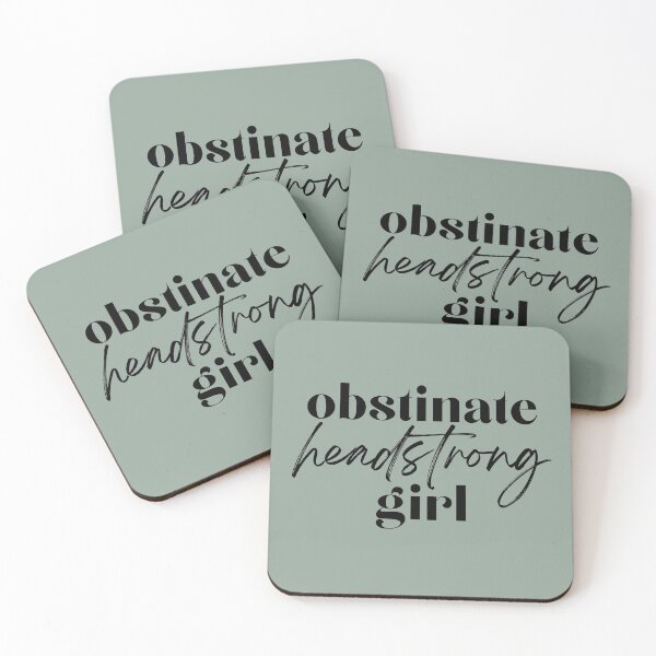 Item preview, Obstinate Headstrong Girl designed and sold by Jessica Cushen.