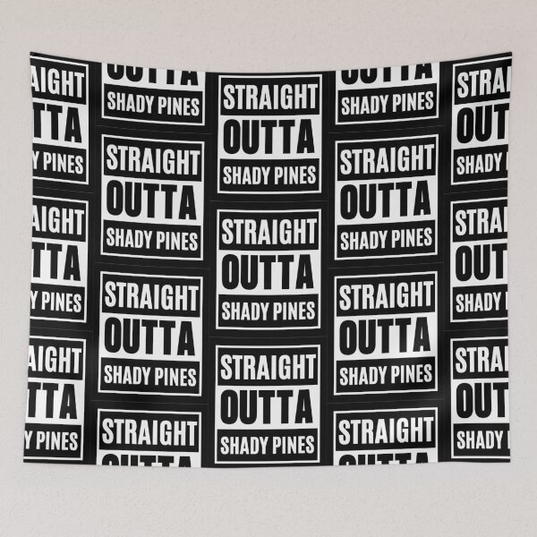 Item preview, Straight Outta Shady Pines designed and sold by Jessica Cushen.