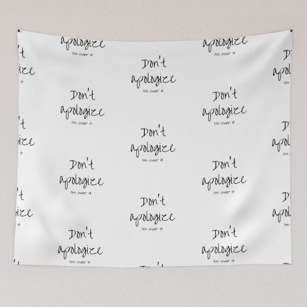 Item preview, Don't apologize - Sarcastic witty design designed and sold by Witfulwisdom.