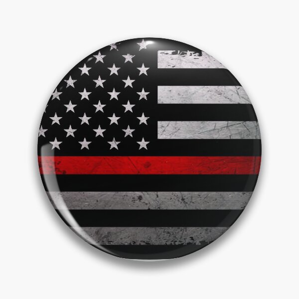 Item preview, Thin Red Line American Flag Support designed and sold by artistwill.