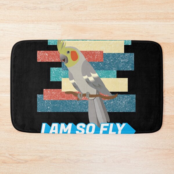 Item preview, I am so Fly Funny Exotic Bird Parrot Lover Cockatiel  designed and sold by Rzelemenz.
