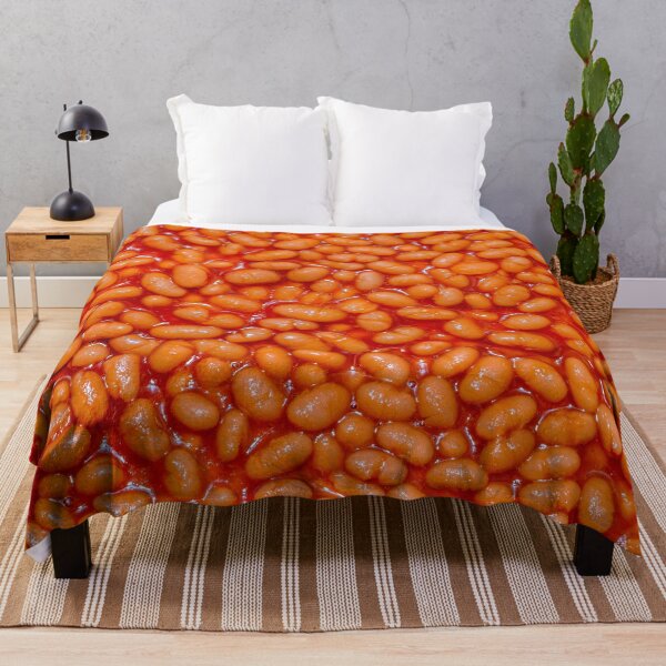 Item preview, Baked Beans in Red Tomato Sauce Food Pattern designed and sold by patternsoup.