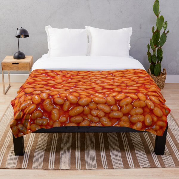 Item preview, Baked Beans in Red Tomato Sauce Food Pattern designed and sold by patternsoup.