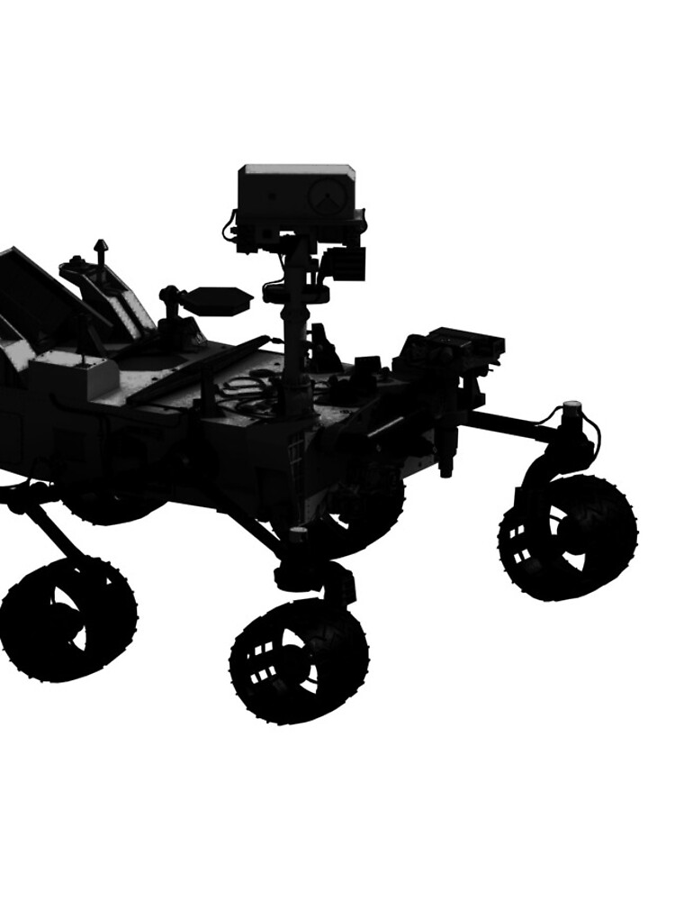 Thumbnail 4 of 4, iPhone Case, Curiosity Mars Rover designed and sold by mthierst.