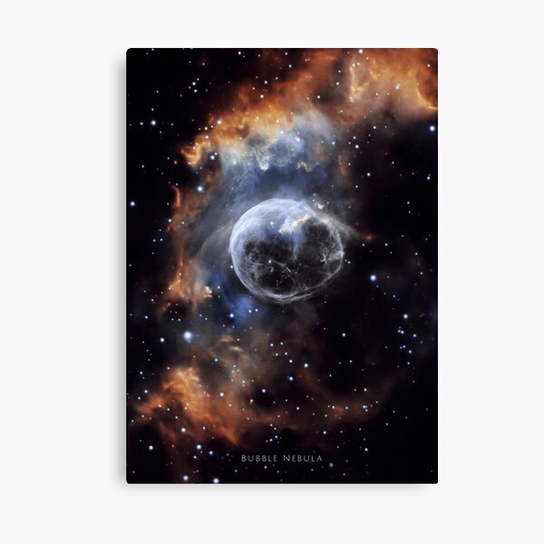 Bubble Nebula HD! Canvas Print