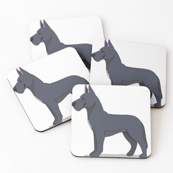 Item preview, Puppy Love 2: Great Dane (Blue) designed and sold by Sophie Mattocks.