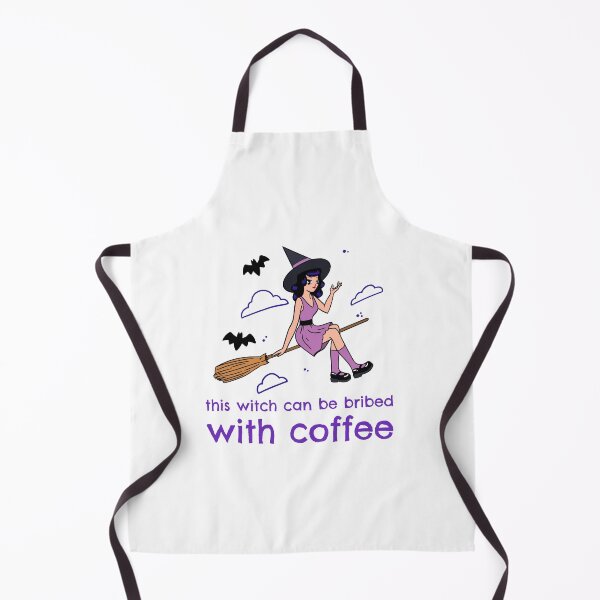 Item preview, This witch can be bribed with coffee designed and sold by art-fox.