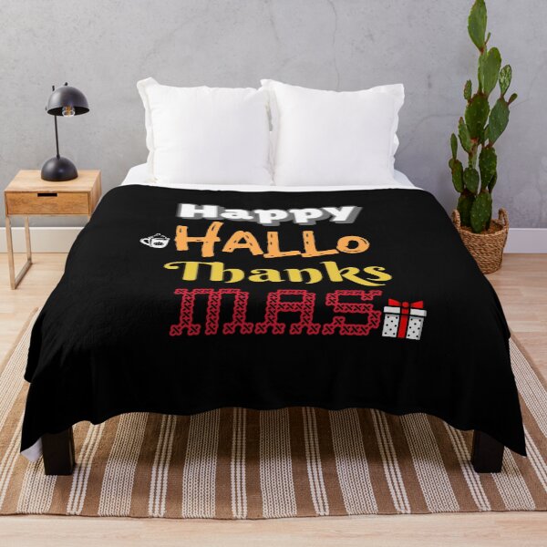 Item preview, Happy Hallothanksmas Covering All The Holidays designed and sold by SewnMemories.