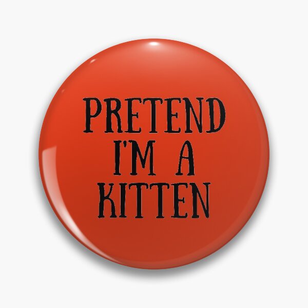 Item preview, Pretend I'm A Kitten | Simple Minimalist Halloween Costume designed and sold by thecooltable.
