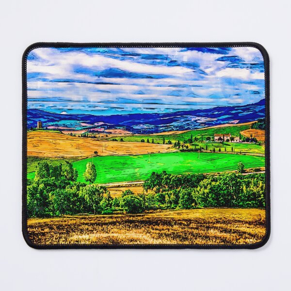 Item preview, Summer landscape in Val d`Orcia, Tuscany. Italy. designed and sold by Newlander90.