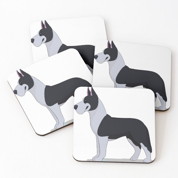 Item preview, Puppy Love 2: Great Dane (Black and White) designed and sold by Sophie Mattocks.