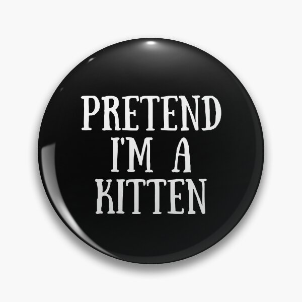 Item preview, Pretend I'm A Kitten | Minimalist Halloween Costume designed and sold by thecooltable.