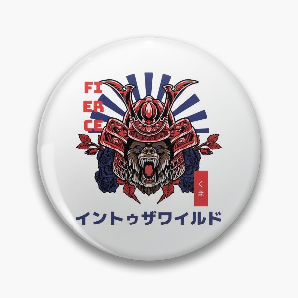 Item preview, Fierce Bear Samurai designed and sold by TheHillSpruce.