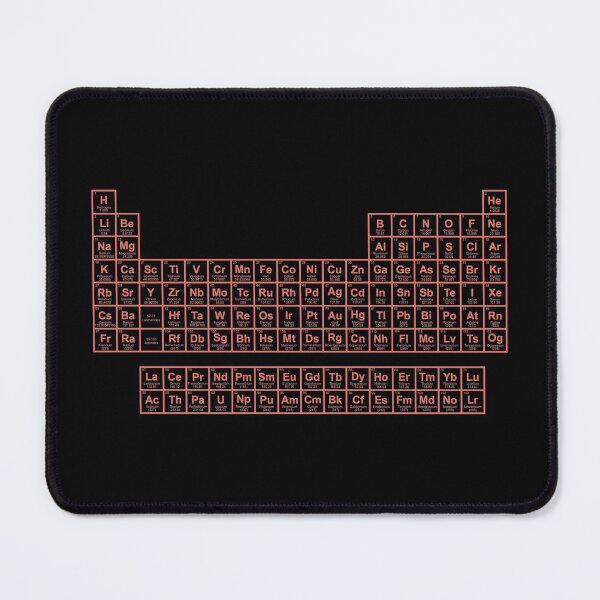 Item preview, Red Periodic Table designed and sold by Emllea.