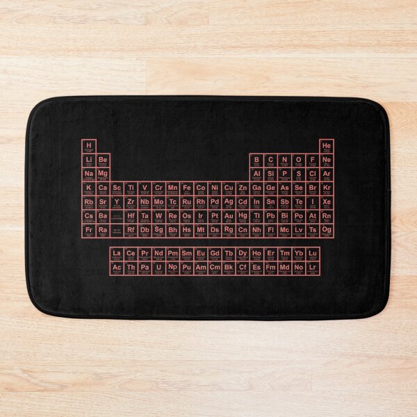 Item preview, Red Periodic Table designed and sold by Emllea.