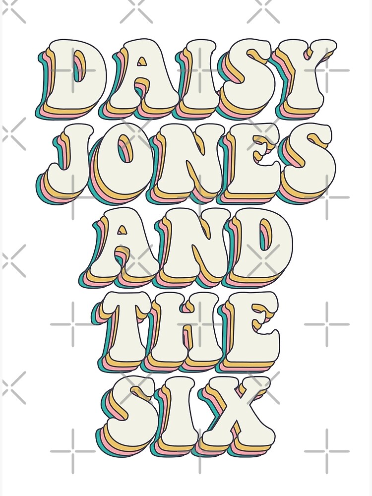 Daisy Jones and The Six Retro Font | Poster