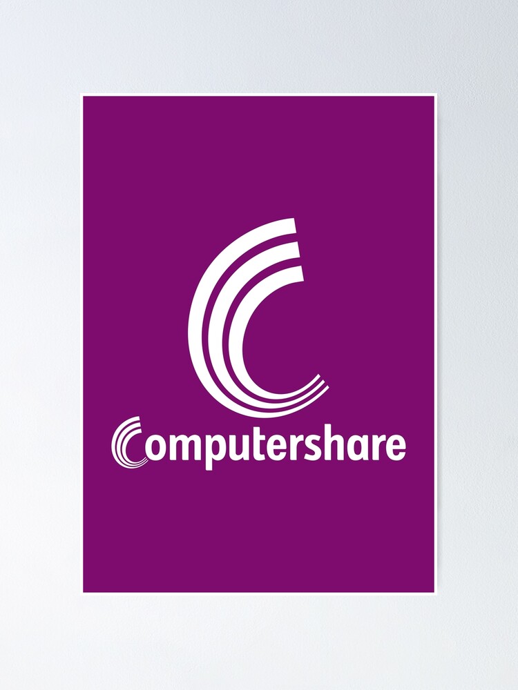quot Computershare Logo quot Poster for Sale by RubenCRM Redbubble quot Computershare Logo quot Poster for Sale by RubenCRM Redbubble