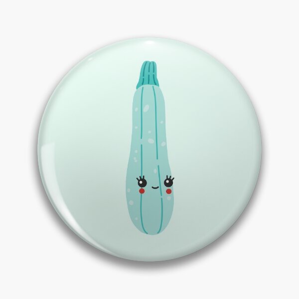 Item preview, Cute Kawaii Zucchini designed and sold by TamGustam.