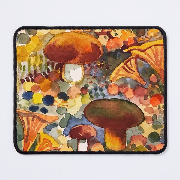Item preview, Mushrooms in fall designed and sold by Lemontreeart63.