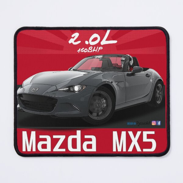 Item preview, Mazda MX5 ND Grey Blue designed and sold by pjesusartrb.