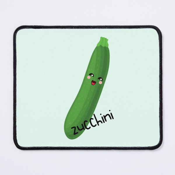 Item preview, Funny Kawaii Zucchini designed and sold by TamGustam.