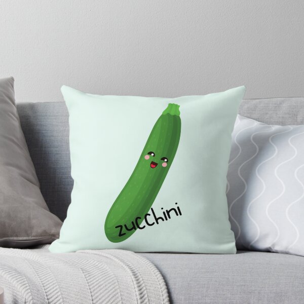 Item preview, Funny Kawaii Zucchini designed and sold by TamGustam.