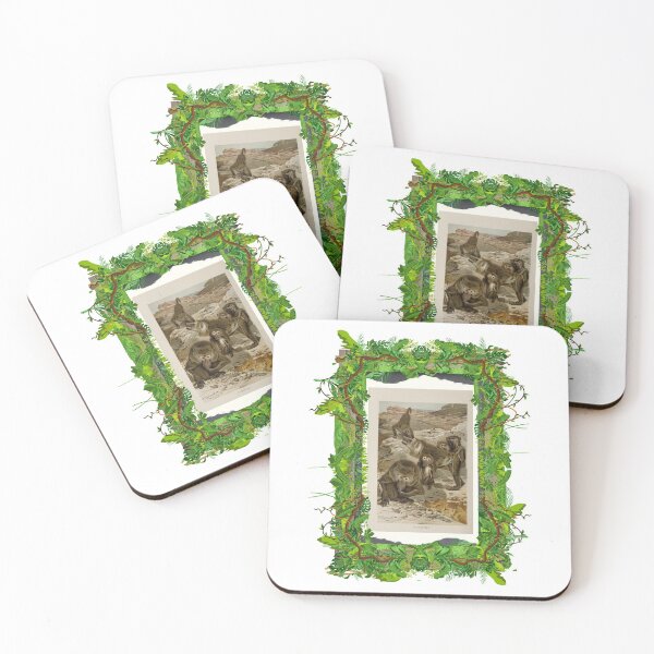 Item preview, Zoological board "Baboons". designed and sold by AdvanceDesign.