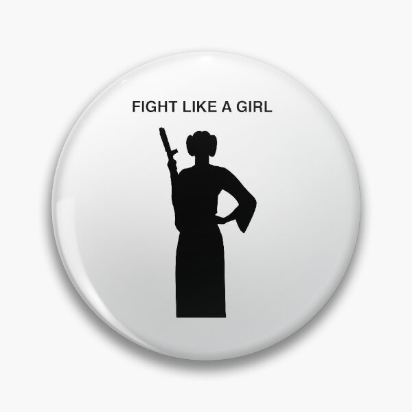 Fight Like a Girl Pin