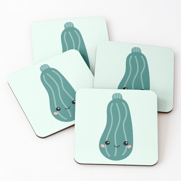 Item preview, Kawaii Zucchini designed and sold by TamGustam.