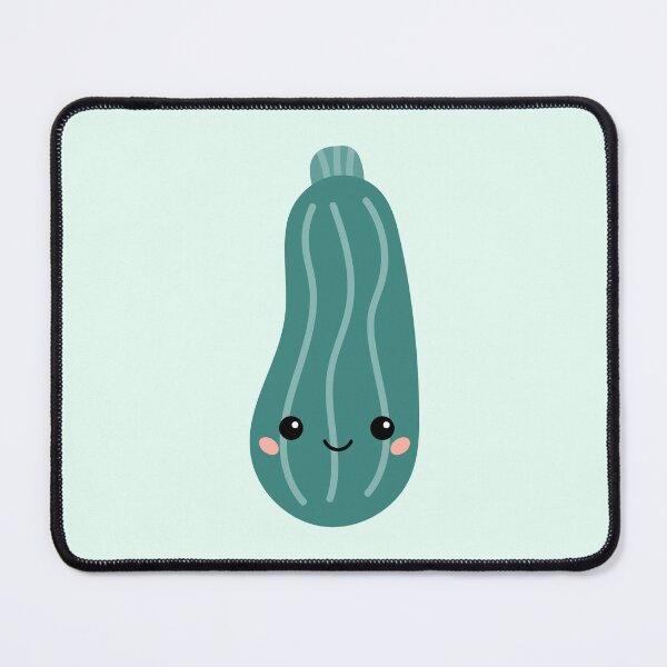 Item preview, Kawaii Zucchini designed and sold by TamGustam.