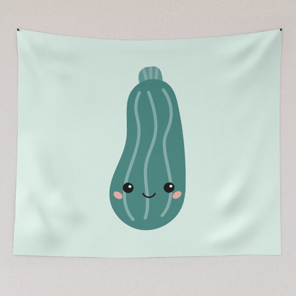 Item preview, Kawaii Zucchini designed and sold by TamGustam.