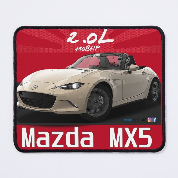 Item preview, Mazda MX5 ND White Pearl designed and sold by pjesusartrb.