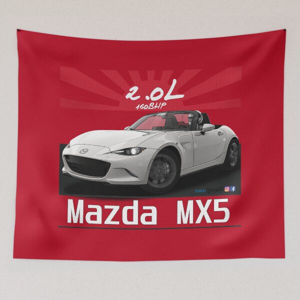 Item preview, Mazda MX5 ND White designed and sold by pjesusartrb.
