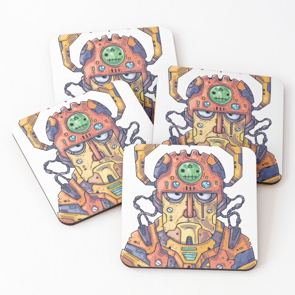 Item preview, 404 Space Ninja Robot Man designed and sold by Mint Tayari.