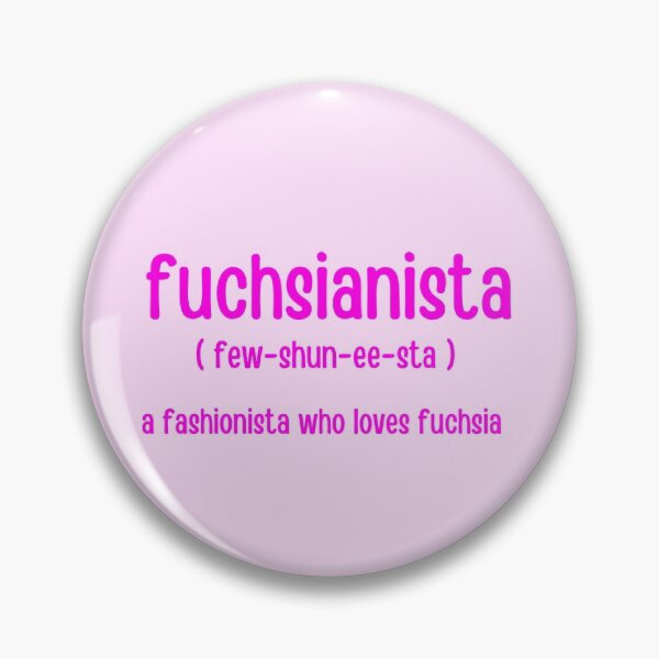 Item preview,  CUTE FUNNY CARTOON FUCHSIA RED PINK FUCHSIANISTA  (Lowercase Text, Pale Pink Background) designed and sold by EllieMonroe.