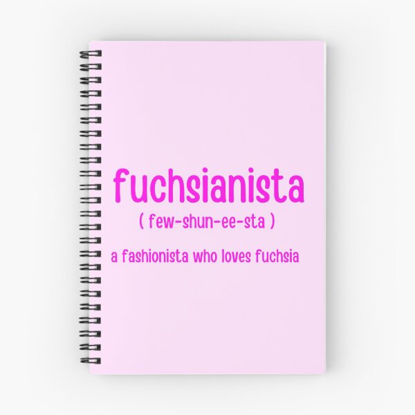 Item preview,  CUTE FUNNY CARTOON FUCHSIA RED PINK FUCHSIANISTA  (Lowercase Text, Pale Pink Background) designed and sold by EllieMonroe.