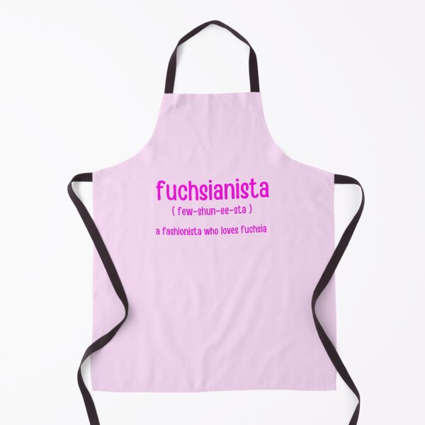 Item preview, CUTE FUNNY CARTOON FUCHSIA RED PINK FUCHSIANISTA (Lowercase Text, Pale Pink Background) designed and sold by EllieMonroe.