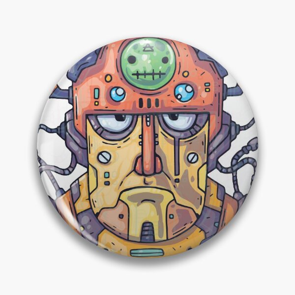 Item preview, 404 Space Ninja Robot Man designed and sold by Mint Tayari.